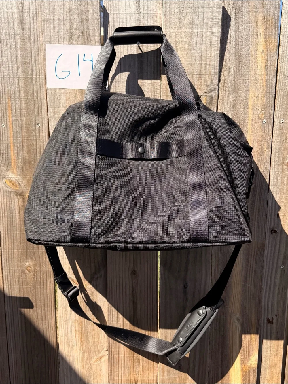 Tumi Unisex Adults Adjustable Strap Duffle Bag Black